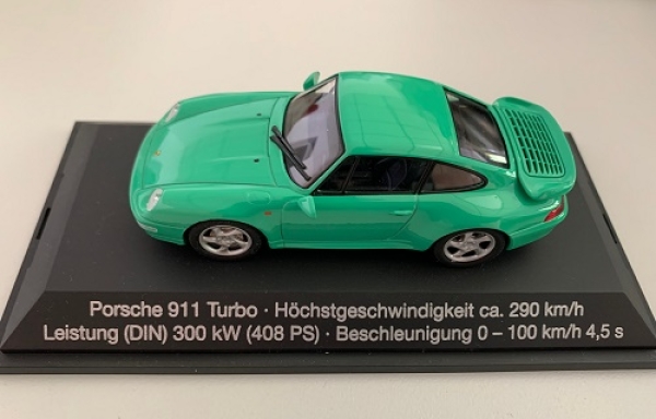 4225	Porsche 911 Turbo (993) turquoise	1:43